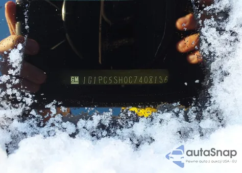 2012 Chevrolet Cruze Ls z USA, uszkodzony, nr VIN 1G1PC5SH0C7408136